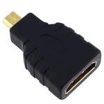 High Speed Micro HDMI (Type D) to HDMI (Type A) - Adapter for Connecting Sony DSC-RX100M2 Camera to TV, HDTV, LCD, Plasma, Monitor with HDMI Port - Premium Gold Quality Adaptor - Audio & Video - Supports 3D, 4K, 1440p, 1080p by DragonTrading®