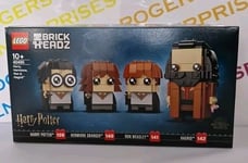 Lego Harry Potter BrickHeadz Set 40495- Harry Hermione Ron Hagrid - NEW Sealed