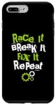 iPhone 7 Plus/8 Plus Race Break Fix It Repeat Funny Diesel Mechanic Humor Designe Case