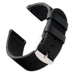 Bofink® Nordic Nylon Strap for Michael Kors Bradshaw - Black