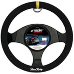 Simoni Racing Rattskydd Carrera Look BlackYellow Suedine