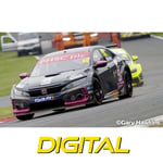 Scalextric Digital Slot Car C4317 Honda Civic Type R - BTCC 2021 - Jade Edwards