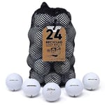 Second Chance Titleist Velocity Premium Lake Grade A Golf Balls - White, Size 24