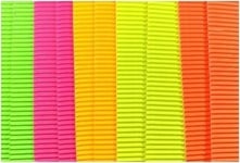 Corrugated Cardboard Color Fluo 25X35cm 10 Sheets