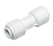 Fridge Water Pipe Straight Connector 1/4" To 1/4" With Built In Push Fitting 6mm