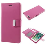 Taltech Mercury Goospery Rich Läderfodral, Iphone 7 Plus - Rosé