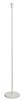 Golvlampa basic vit Oriva