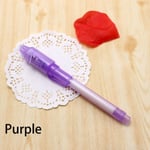 Invisible Ink Pen 2 In 1 Uv Light Purple