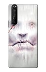 Horror Face Case Cover For Sony Xperia 1 III
