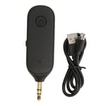 3,5 mm Bluetooth-adapter 2 i 1 Stöd för handsfree-samtal Trådlös AUX-sändare Mottagare med mikrofon för bilhögtalare