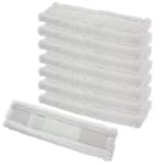 Spares2go Spray Bottle Glass Cleaner Pads for Karcher Window Vac Vacuum (Pack of 8)