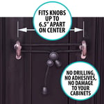 Sliding Door Lock For Child Safety Baby Proof Doors & Closets Ch Black
