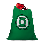 Green Lantern Logo Christmas Santa Sack