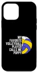 iPhone 12 mini MY FAVORITE VOLLEYBALL PLAYER CALLS ME POPPY Coach Case
