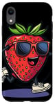iPhone XR Cool Strawberry Costume with funny Shoes and Arms Case