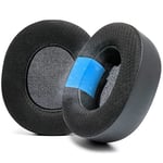 WC Freeze Nova Pro Wireless - Oreillettes en Gel de Refroidissement pour Steelseries Arctis Nova Pro Wireless par Wicked Cushions, durabilité, épaisseur et Isolation Acoustique améliorées | Black