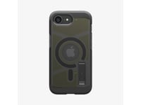 Spigen Tough Armor Ai (Magfit), Omslag, Apple, Iphone 16E, 15,5 Cm (6.1"), Svart, Grå