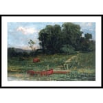 Gallerix Poster The Farm Landing By Edward Mitchell Bannister 5007-70x100