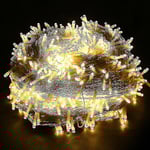 50m 100m 200m 300m 500m Julbelys LED-sträng Ljus utomhus - WELLNGS Warm White 200M 2000LEDS