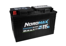 Nordmax Fritidsbatteri 12v 115ah