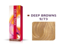 Wella Professionals, Color Touch, Ammonia-Free, Semi-Permanent Hair Dye, 9/73 Bright Blond Golden Chestnut, 60 ml