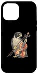 Coque pour iPhone 13 Pro Max Faucon pèlerin jouant du violon