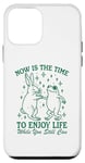 iPhone 12 mini Now is the time to enjoy life bunny & frog while you still Case
