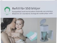Luna Luna Bambini, Biologiskt Nedbrytbar Blöjinsats, 1 Del, 550 Blöjor
