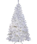 Juletre 210 cm, Ottawa, Formbart, med LED (x260), Hvit kaldhvite lys
