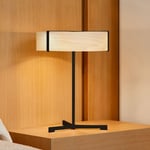 LZF LAMPS Thesis -LED-pöytälamppu, musta/norsunluu