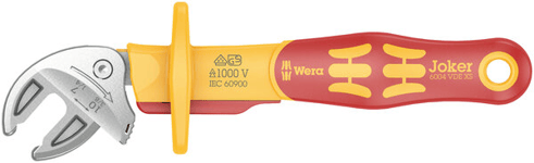 WERA Wera Joker 6004 VDE U-nyckel 7-10mm