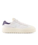 New Balance Mens CT302 Platform Trainers in White Leather (archived) - Size UK 8