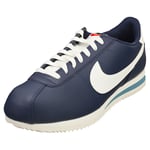 Nike Cortez Mens Navy White Casual Trainers - 6.5 UK