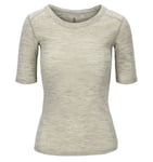 Tufte Frost W's T-shirt Light Grey L Lätt och otroligt mjuk t-shirt i merino
