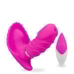 Stimulateur clitoris télécommandé vibrant air Vibromasseur femme et couple - Ros