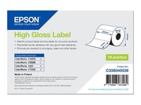 Epson - Étiquettes ultra brillantes en forme découpée - Rouleau (5,1 cm x 33 m) 1 rouleau(x) - pour TM C3500