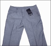 Bnwt Womens Oakley Birdie Stretch Golf Trousers Pants W28-29" L32" UK10 New Blue