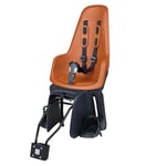 BOBIKE 8012200019 - Siège arrière One Maxi avec système 1P&E-BD pour vélo avec Roues de 26” à 29'' avec Fixation sur Le Tube de Direction et Le Porte-Bagages en Couleur Marron Chocolat