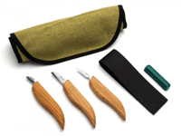 BeaverCraft Tools S06 Täljkit med Knivrulle