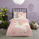 Good Morning sengetøj til børn Unicorn 140x200/220 cm