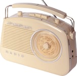 MADISON Madison Retro Radio m. Bluetooth (Beige)