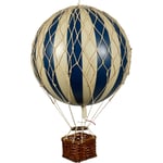 Authentic Models Travels Light Luftballong 18x30 cm, Navy Blue / Ivory Elfenben Papir