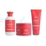 Wella INVIGO Color Brilliance Fine Normal + Shampoo 300ml + Conditioner 200ml + Mask 150ml