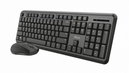 Trust ODY Wireless Silent Keyboard and Mouse Set (Nordisk)