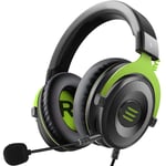 pc gaming headset SFBBBO Gaming Headset with 7.1 Surround Wired Gamer Headphones With Noise Cancelling Detachable Mic For PC/Xbox/PS4 E900Green