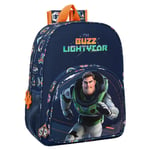 Skoletaske Buzz Lightyear Marineblå (33 x 42 x 14 cm)