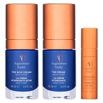 Augustinus Bader Hudvård Ansikte Presentset The Cream 15 ml + The Cream Rich 15 ml + The Eye Cream 3 ml 33 ml (54.424,00 kr / 1 l)