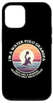 Coque pour iPhone 12/12 Pro Grandpa Water Polo Player Waterpolo Grandfather