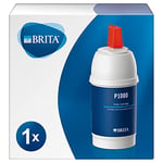 BRITA P1000 replacement filter cartridge for BRITA filter taps, reduces chlorine, limescale and impurities, 1 Count (Pack of 1), White