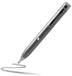 Navitech Grey Fine Point Digital Active Stylus Pen Compatible With Dell XPS 13